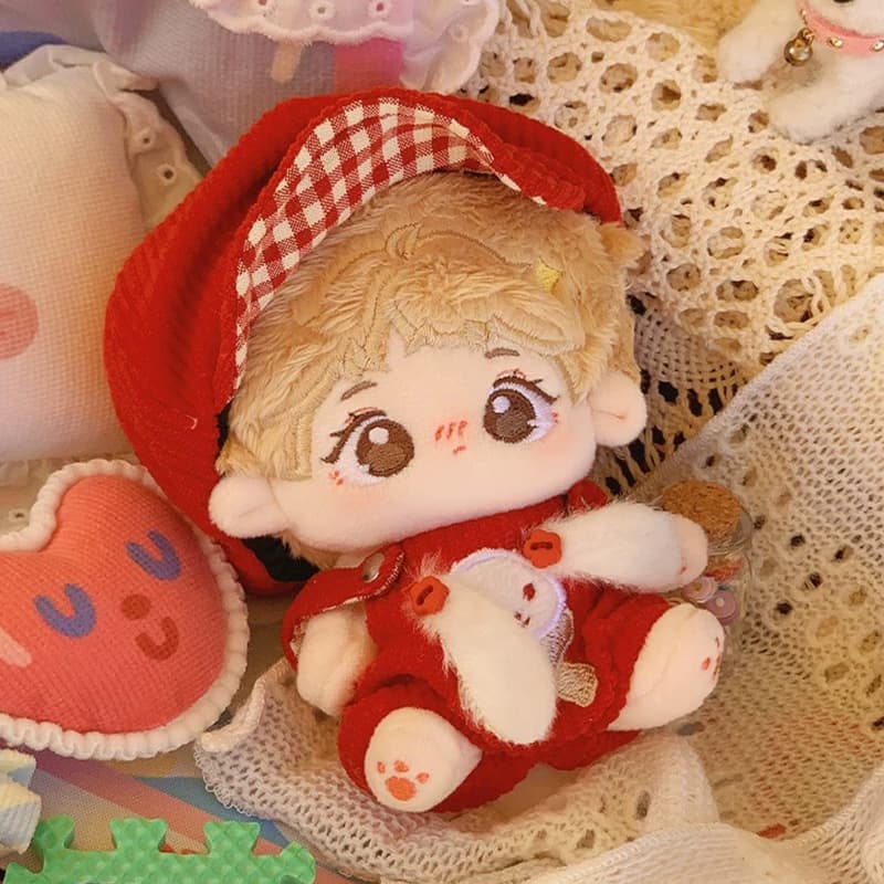 【10cm/20cm】ぬいぐるみ服 バニーサロペット