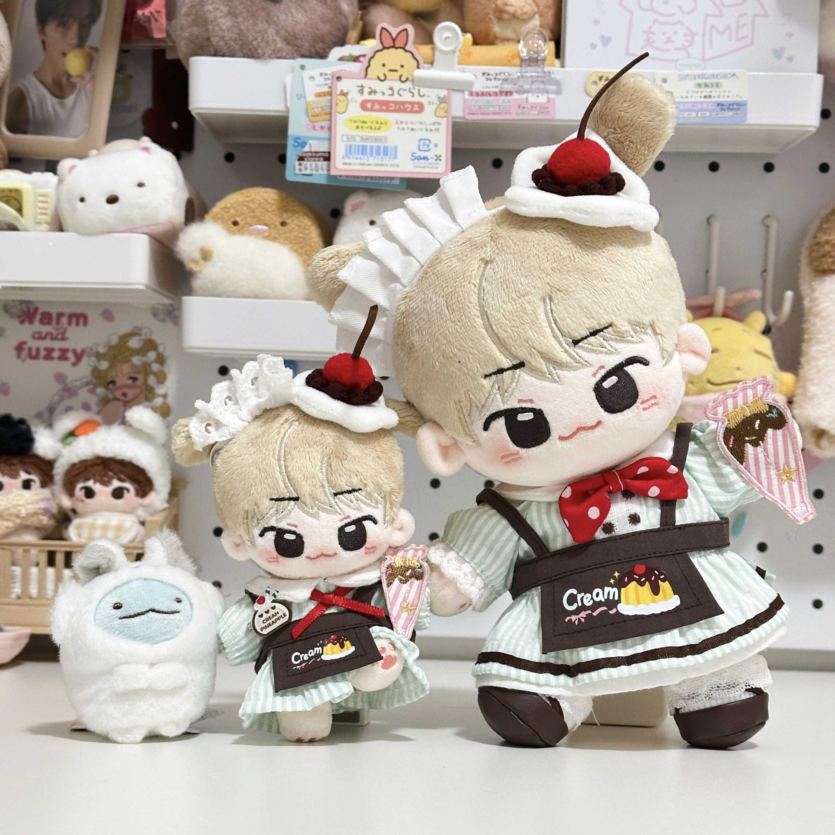 【10cm/20cm】ぬいぐるみ服 ダイナーウェイトレス
