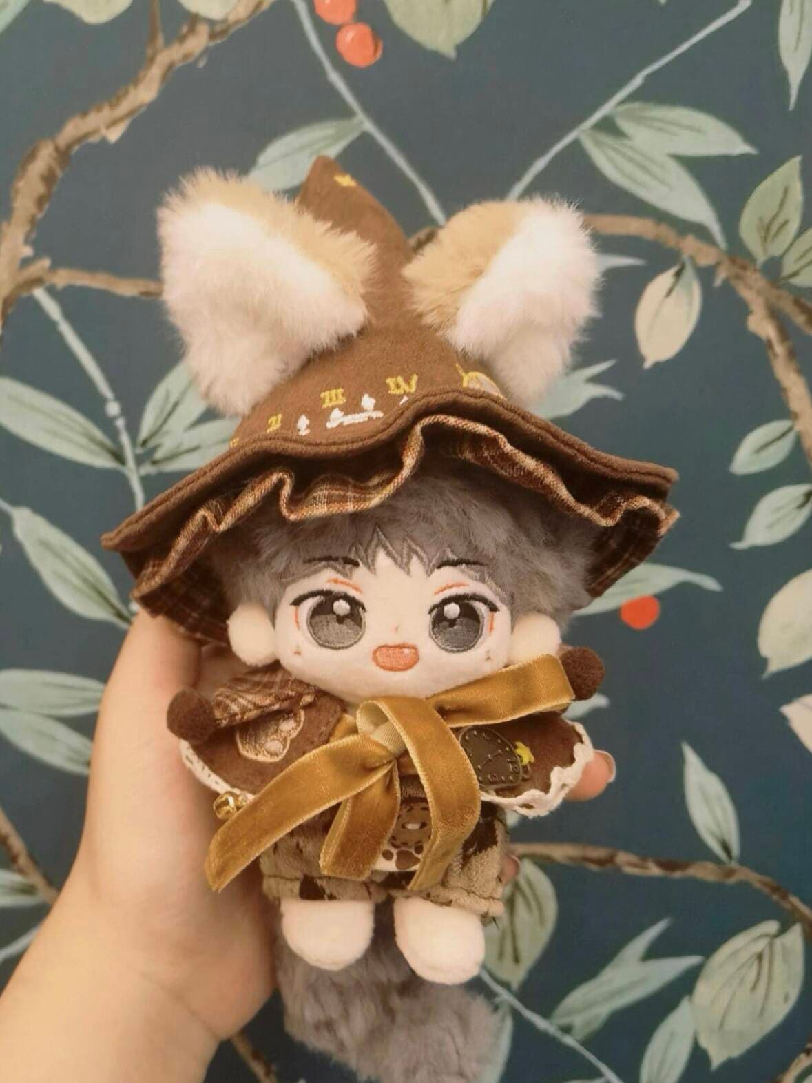 【15cm】ぬいぐるみ服 ケモ耳魔法使い