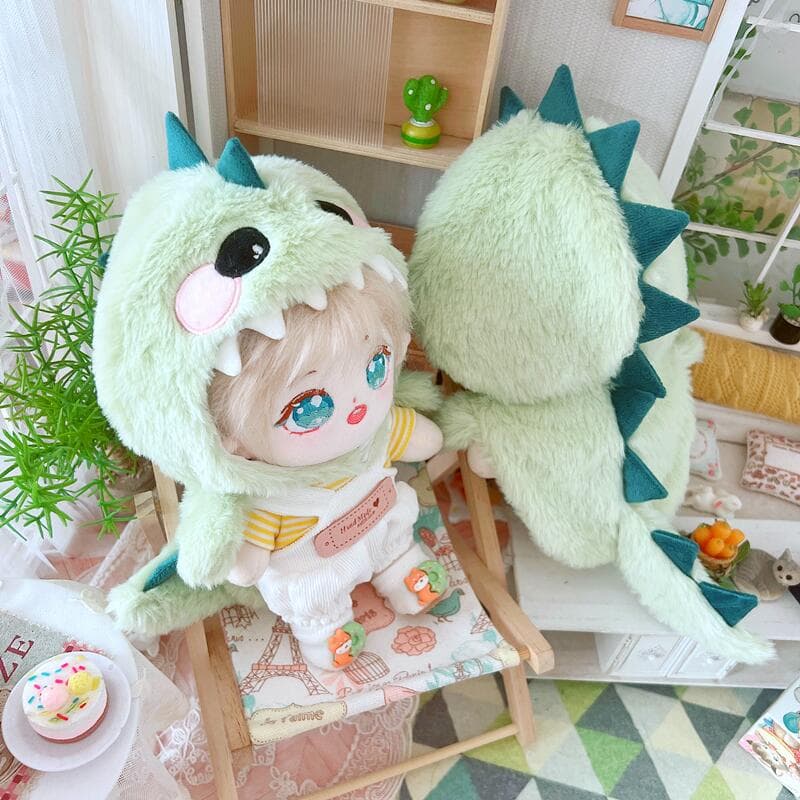 【20cm】ぬいぐるみ服 恐竜大変身マント