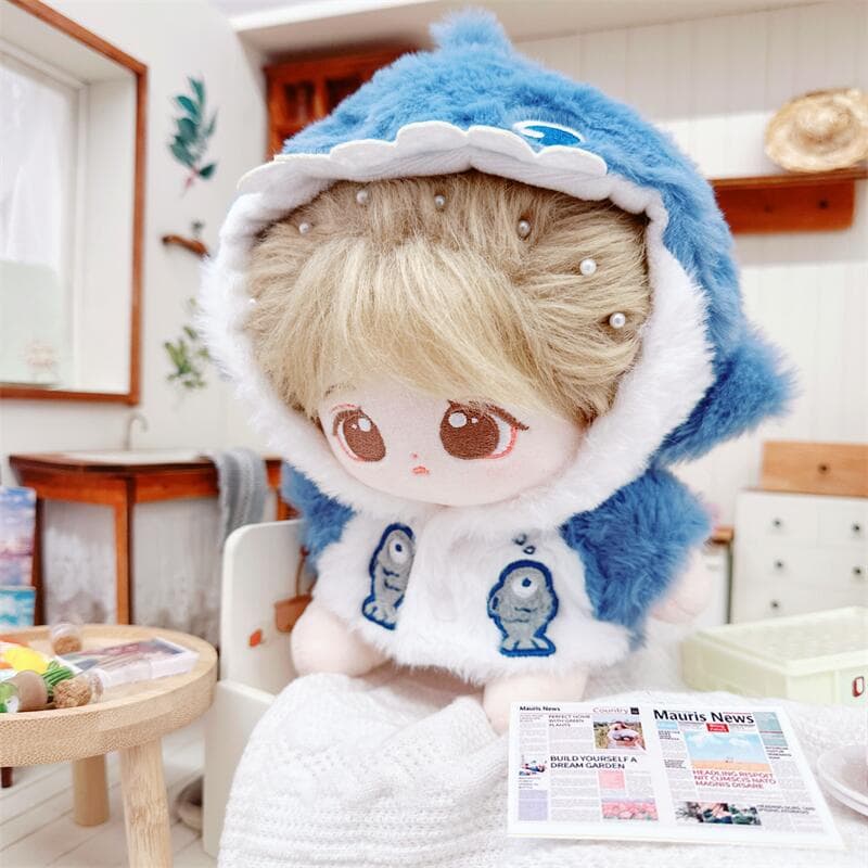 【20cm】ぬいぐるみ服 サメ着ぐるみ