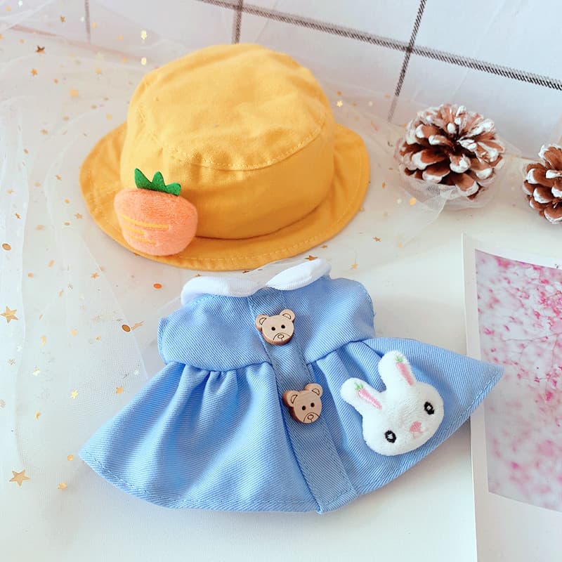 【15cm/20cm】ぬいぐるみ服 園児服ワンピース