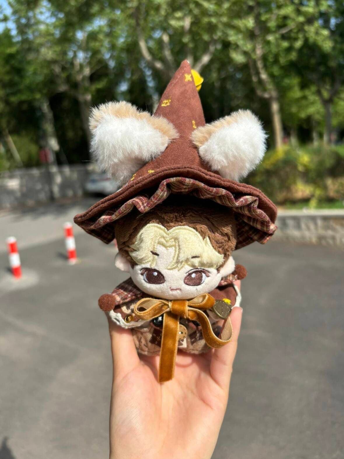 【15cm】ぬいぐるみ服 ケモ耳魔法使い