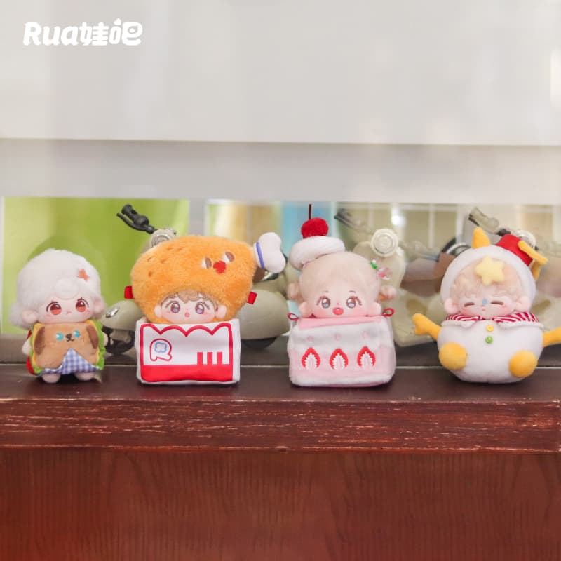 【10cm】ぬいぐるみ服 食べ物ポシェット